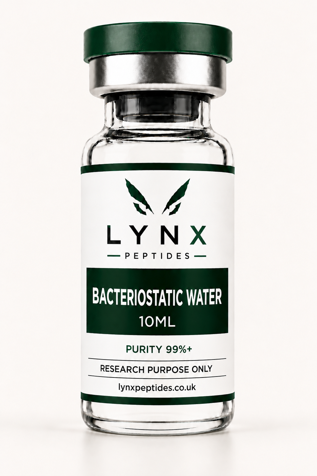 Lynx Peptides Bacteriostatic Water 10 mL vial