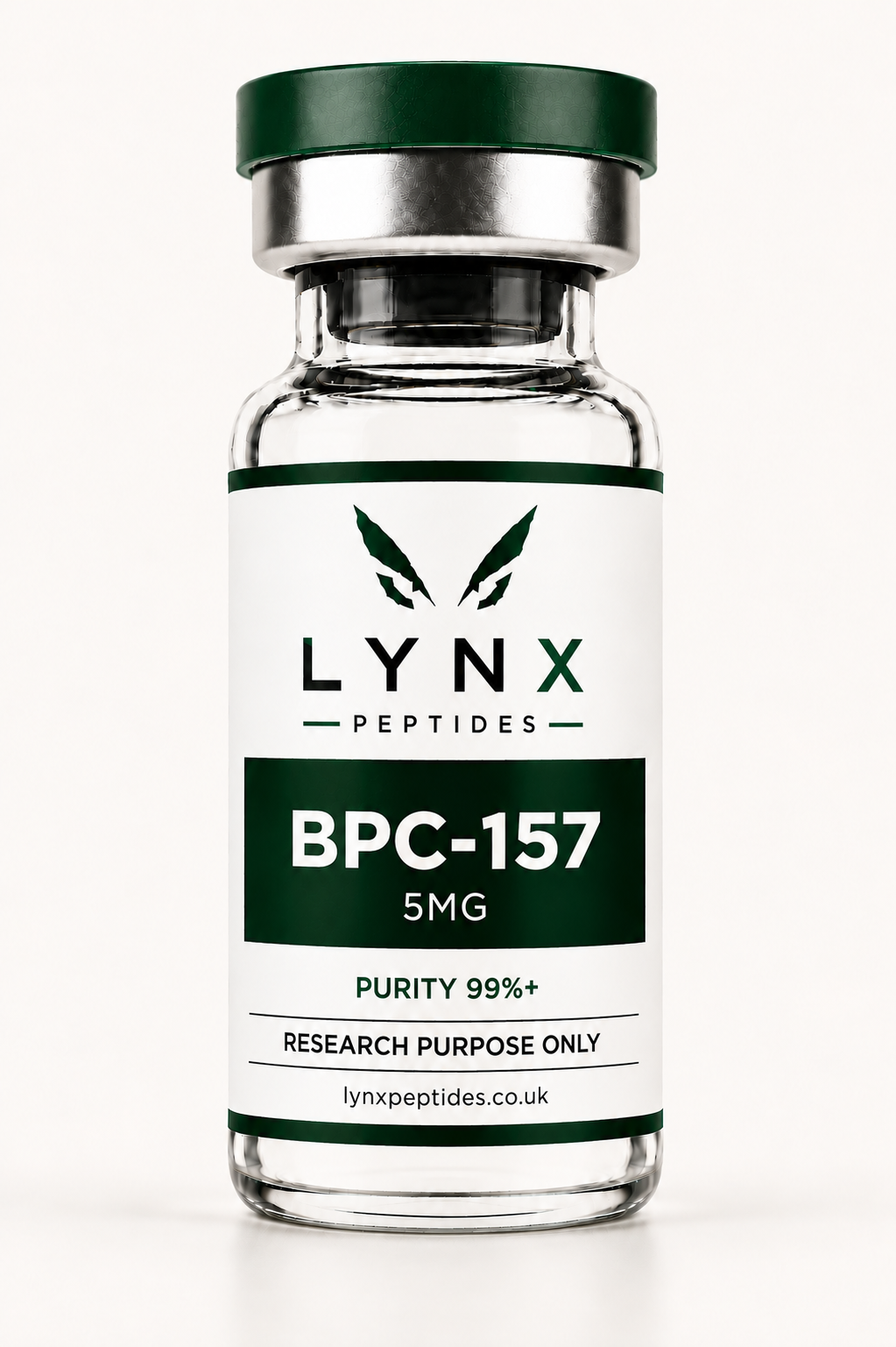 Lynx Peptides BPC-157 5 mg vial