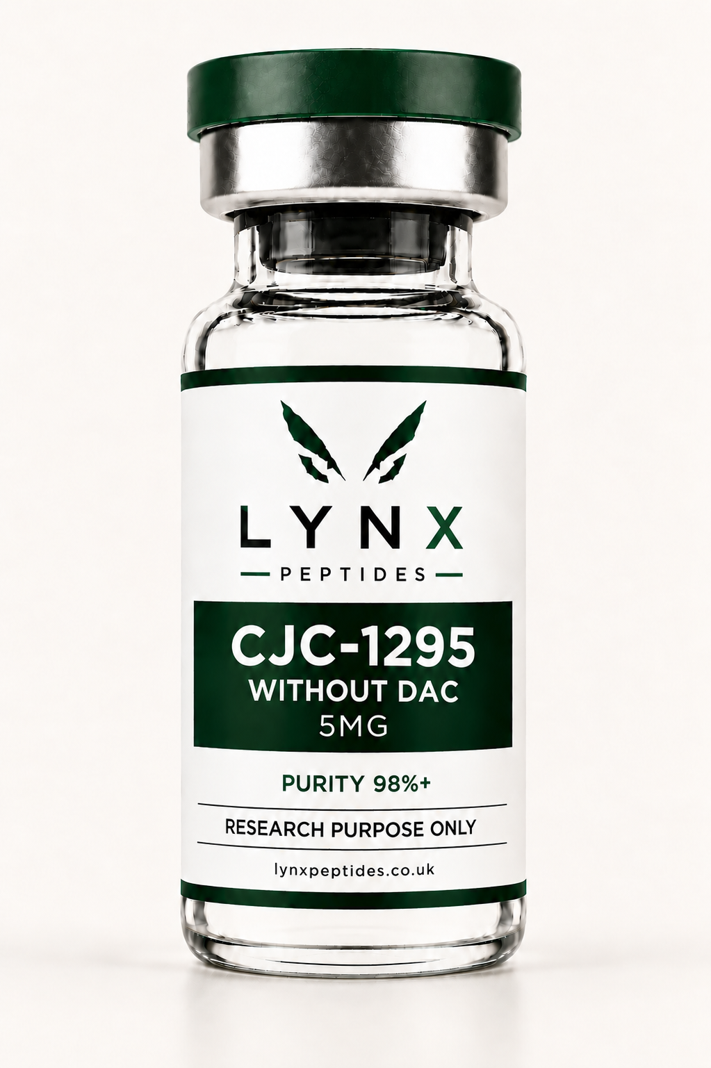 Lynx Peptides CJC-1295 without DAC 5 mg vial
