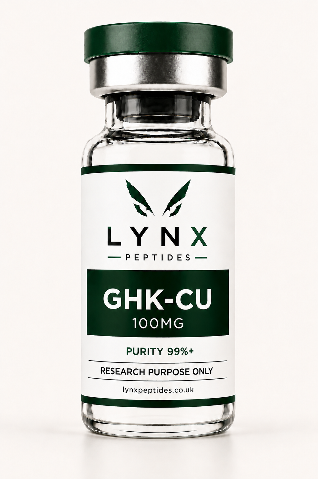 Lynx Peptides GHK-CU 100 mg research vial