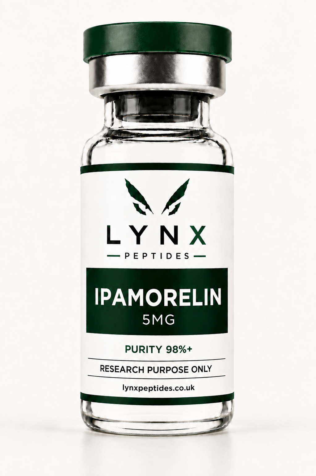 Lynx Peptides Ipamorelin 5 mg vial